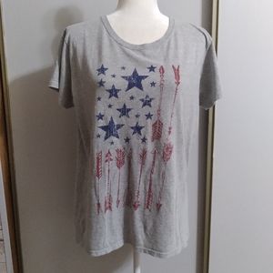 FarmFed XL Classic Patriotic America Casual Tshirt